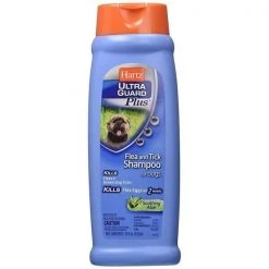 Hartz Mountain Industries Inc Hartz Mountain 218601 3270002406 18 oz Aloe Flea Shampoo