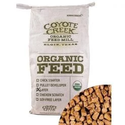 Coyote Creek Organic Feed Mill 220935 50 lbs Organic Egg Layer Crumble