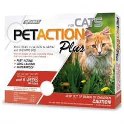 True Science Holdings 221546 Pet Action Plus Cat Flea & Tick Applicator