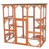 Trixie Pet Products 44110 Wooden Outdoor Cat Sanctuary