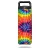 MightySkins YERABOT18-Tie Dye 2 Skin for Yeti Rambler 18 oz Bottle Wrap Cover Sticker - Tie Dye 2