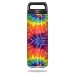 MightySkins YERABOT18-Tie Dye 2 Skin for Yeti Rambler 18 oz Bottle Wrap Cover Sticker - Tie Dye 2