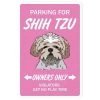 SignMission D-8-Z-Shih 8 x 12 in. Shih Tzu Decal Dog Pet Parking Decals - Kennel Breeder Groomer Lover