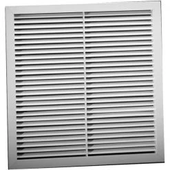Hart & Cooley 326W20X20 Filter Grille; White