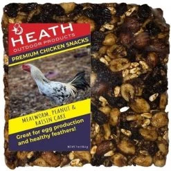 Heath SC-102 7 oz Mealworm & Peanut Raisin Cake Pet Food