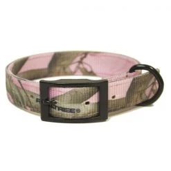 Tandy Leather Factory Leather Brothers 120NRT-PK25 1 x 25 in. Df Nylon Pink Camo Collar