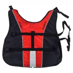 Flowt 40902-2-L Dog Vest; Red Paws - Large