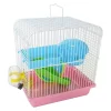 Bpf Dwarf Hamster; Mice Cage With Accessories; Pink