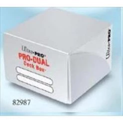 Ultra Pro 82987 Dual Standard White Deck Box