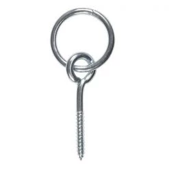 Homepage 02-3975-420 Hitching Ring with Lag Screw 0.33 x 3.63 in. - pack of 5