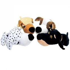 Petpath 088335D 7 in. Fathedz Plush Mini Dog Toy - pack of 12