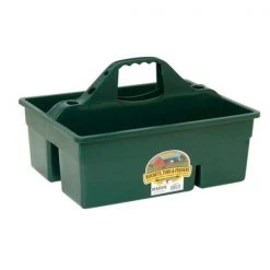 Miller DT-6GREEN Plastic Dura Tote Green - 17 in.