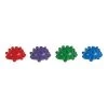 Chompers PlR25M Assorted Colors Tail Waggers Rubber Hedgehog Squeakers Dog Toy