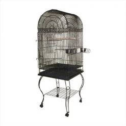 A&E Cage 600A Black Economy Dome Top Cage