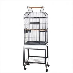 A&E Cage 732217 Black Play Top With Plastic Base