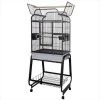 A&E Cage 782217 Platinum Open Victorian Top With Plastic Base