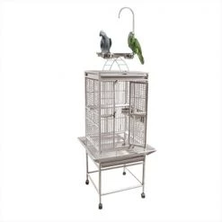 A&E Cage 8001818 Platinum Play Top Cage With 0.63 In. Bar Spacing