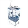 A&E Cage 8003223 White Play Top Cage With 0.63 In. Bar Spacing