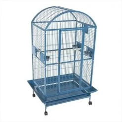 A&E Cage 9004030 Platinum Dome Top Cage With 1 In. Bar Spacing