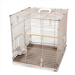 A&E Cage BC1819 Sandstone 18 X 19 In. Folding Travel Carrier