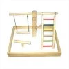 A&E Cage HB46410 Wood Tabletop Play Station