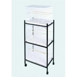 A & E Cage 503 Stand-3 Black 3 Tier; Stand for 503 Cages