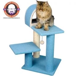 Aeromark B2903 Armarkat Classic Cat Tree 25 x 25 x 30 - Sky Blue