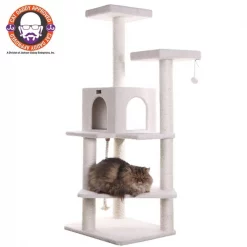 Aeromark B5701 Armarkat Classic Cat Tree 28 x 25 x 57 - Ivory