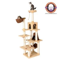 Aeromark X7805 Armarkat Premium Cat Tree 42 x 26 x 78 - Goldenrod