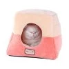Aeromark C07CCS-MH Armarkat Pet Bed Cat Bed 16 x 16 x 14 - Orange & Beige