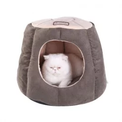AeroMark C30HML-MH Armarkat Cat Bed; Laurel Green and Beige C30HML-MH