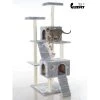 AeroMark GP78700622 GleePet 70 in. Cat Tree GP78700622 Silver Gray W 2xRamps