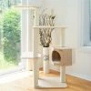 AeroMark S5402 Armarkat Premium Pinus Sylvestric Wood Cat Tree S5402 54 inch