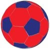 Horsemen’S Pride Inc Horsemen S Pride Inc - Mega Ball Soccer Ball Cover- Blue-red 40 Inch - C440 SB
