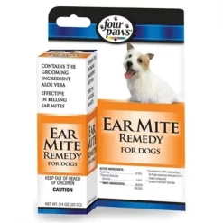 Four Paws International Four Paws - Ear Mite Remedy Dogs .75 Ounce - 100202111-01730