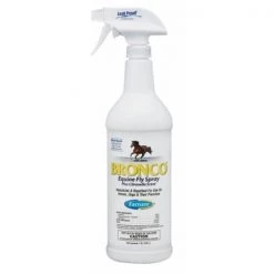Farnam Leather CPR - bronco - Bronco E Equine Fly Spray- Citronella 32 Ounce - 100502328