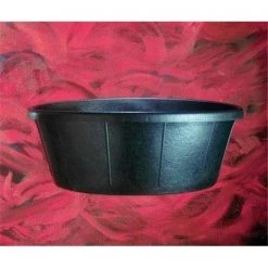 No Sweat My Pet Cr850 Rubber Tub- Black 15 Gallon - CR850 BLACK