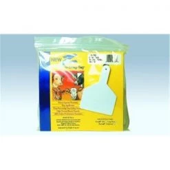 Farnam Z Tag Leather CPR Blank Cow Ztags White - 53603