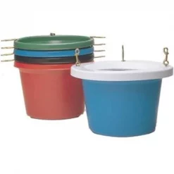 No Sweat My Pet Round Feeder Tub Red 30 Quart - RF30RED