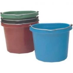 Fortress Industries Llc Fortex Industries Flat Back Bucket Dark Green 20 Quart - FB-120