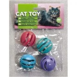 Ethical Pet Products Ethical Cat Slotted Balls 4 Pack - 2848