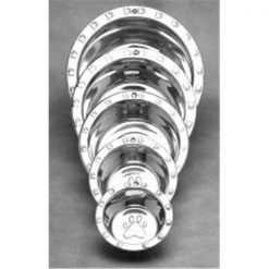 Ethical Pet Products Ethical Ss Dishes Stnls Stl Embosed Wde Rim Dish 3 Quart - 6243