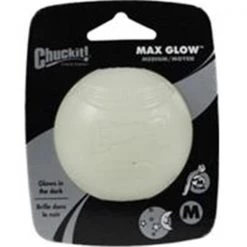 Canine Hardware 012185 Chuck It Max Glow Ball Dog Toy - Medium