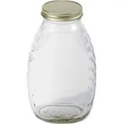 Gardencare Glass Honey Jar With Lids - 16 oz.