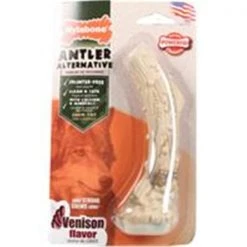 Nylabone Corp (Bones) Nylabone Corp Bones 491501 Dura Chew Antler Alternative Dog Chew - Venison Medium