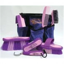 Desert Equestrian 2106 Equestria Sport Grooming Set Purple