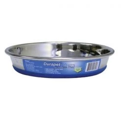 Ourpets Company SS12CD Stainless Steel Durapet Cat Dish 12 Ounce