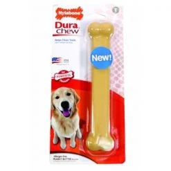 Nylabone Dura Chew Bone Dog Chew Giant Peanut Butter NPB104P
