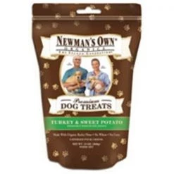 Newmans Own Organics 61928 Organic Turkey Sweet Potatoe Dog Treats