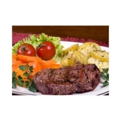 Blackwing Meats US9350-8-10 Organic Piedmontese Beef Sirloin Steaks